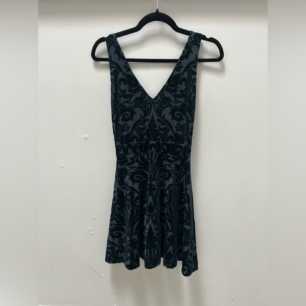 Design Lab Lord & Taylor Velvet Mini Dress